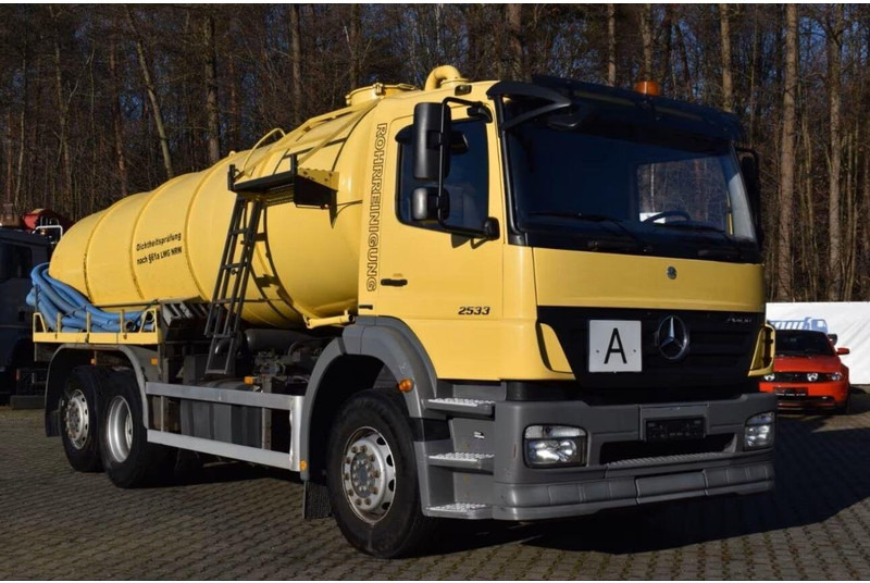 Mercedes-Benz Axor 2533 - Vacuum truck - فراغ شاحنة: صور 2 Mercedes-Benz Axor 2533 - Vacuum truck - فراغ شاحنة: صور 2