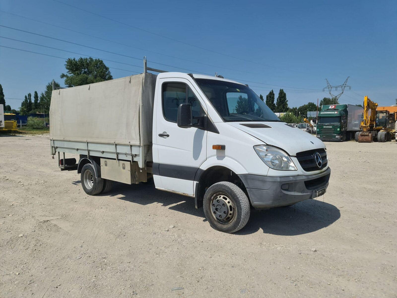 Mercedes-Benz Sprinter 519 CDi 4x4x - Pritsche+Plane - الشاحنات الصغيرة ستائر: صور 1 Mercedes-Benz Sprinter 519 CDi 4x4x - Pritsche+Plane - الشاحنات الصغيرة ستائر: صور 1