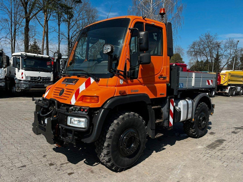 Mercedes-Benz UNIMOG U400 405/12 ZUGMASCHINE/ KIPPER - قلابة شاحنة: صور 2 Mercedes-Benz UNIMOG U400 405/12 ZUGMASCHINE/ KIPPER - قلابة شاحنة: صور 2