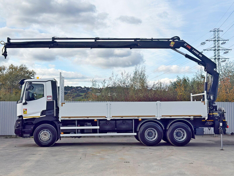 Renault C 380* HIAB X-HIDUO 188 B-3/FUNK*6x4 - شاحنات مسطحة, شاحنة كرين: صور 5 Renault C 380* HIAB X-HIDUO 188 B-3/FUNK*6x4 - شاحنات مسطحة, شاحنة كرين: صور 5