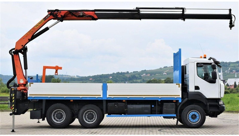 Renault KERAX 370 - شاحنات مسطحة, شاحنة كرين: صور 5 Renault KERAX 370 - شاحنات مسطحة, شاحنة كرين: صور 5