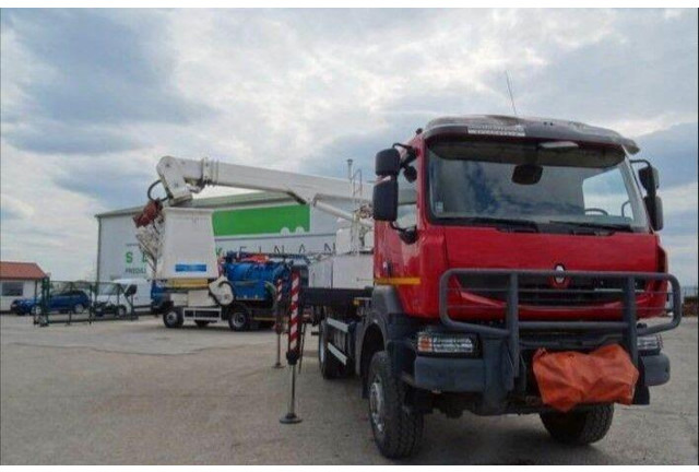 Renault KERAX 410.19 4x4 Emelőkosaras Cela 17m - شاحنة, شاحنة كرين: صور 1 Renault KERAX 410.19 4x4 Emelőkosaras Cela 17m - شاحنة, شاحنة كرين: صور 1