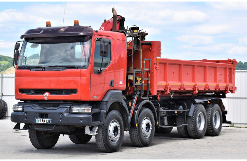Renault KERAX 420 DCI Kipper 6,30m+FASSI F95AXS.21+FUNK - قلابات, شاحنة كرين: صور 5 Renault KERAX 420 DCI Kipper 6,30m+FASSI F95AXS.21+FUNK - قلابات, شاحنة كرين: صور 5