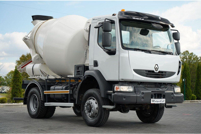 Renault KERAX - شاحنة خلاطة خرسانة: صور 1 Renault KERAX - شاحنة خلاطة خرسانة: صور 1