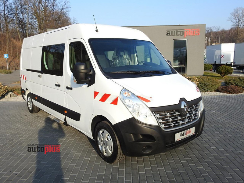 Renault MASTER FURGON BRYGADÓWKA  7 MIEJSC TEMPOMAT KLIMATYZACJA  130KM - حافلة صغيرة, ميكروباص: صور 1 Renault MASTER FURGON BRYGADÓWKA  7 MIEJSC TEMPOMAT KLIMATYZACJA  130KM - حافلة صغيرة, ميكروباص: صور 1