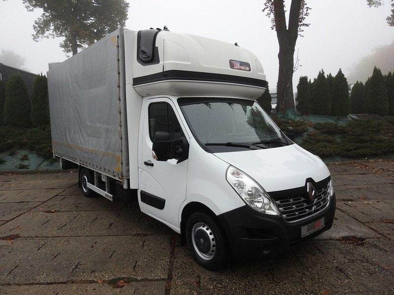 بصندوق مغلق شاحنة Renault MASTER PLANDEKA 10 PALET WEBASTO TEMPOMAT KLIMATYZACJA 130KM [: صور 20