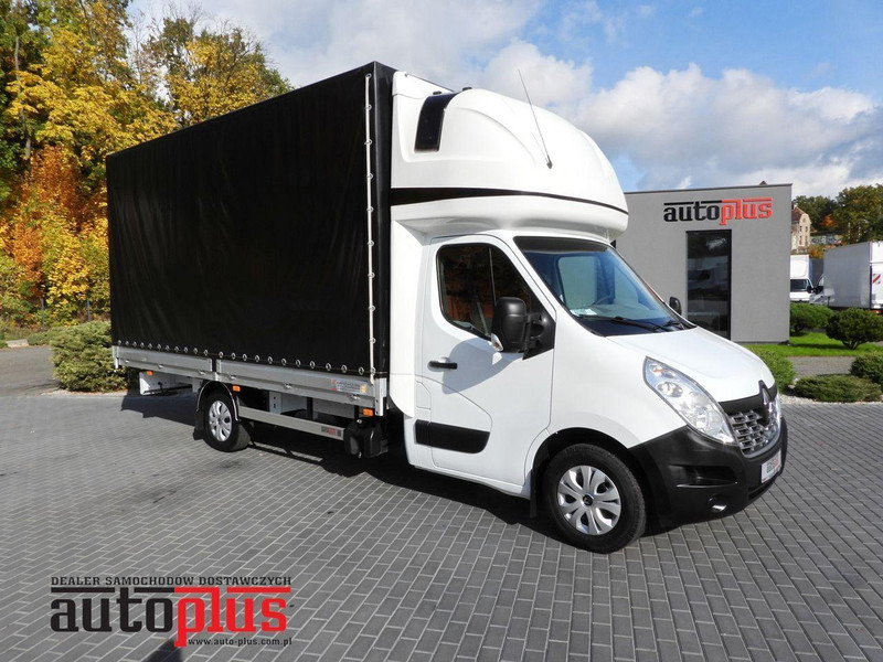 Renault MASTER PLANDEKA 10 PALET WEBASTO TEMPOMAT KLIMATYZACJA 170KM [ - الشاحنات الصغيرة ستائر: صور 1 Renault MASTER PLANDEKA 10 PALET WEBASTO TEMPOMAT KLIMATYZACJA 170KM [ - الشاحنات الصغيرة ستائر: صور 1