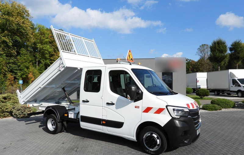 Renault MASTER WYWROTKA PODWÓJNA KABINA DOKA 6 MIEJSC TEMPOMAT LEDY BLIŹ - قلاب صغير, الشاحنات الصغيرة كابينة مزدوجة: صور 1 Renault MASTER WYWROTKA PODWÓJNA KABINA DOKA 6 MIEJSC TEMPOMAT LEDY BLIŹ - قلاب صغير, الشاحنات الصغيرة كابينة مزدوجة: صور 1