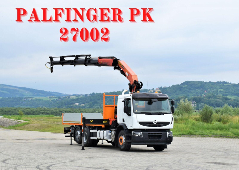 Renault PREMIUM 430 DXI* FUNK * TOPZUSTAND - شاحنات مسطحة, شاحنة كرين: صور 1 Renault PREMIUM 430 DXI* FUNK * TOPZUSTAND - شاحنات مسطحة, شاحنة كرين: صور 1