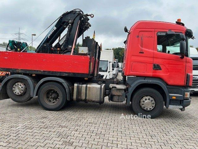 Scania 124 L 470 - Flatbed + crane - شاحنات مسطحة, شاحنة كرين: صور 5 Scania 124 L 470 - Flatbed + crane - شاحنات مسطحة, شاحنة كرين: صور 5