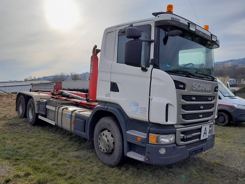 Scania G 440 6x4 - شاحنات مسطحة, شاحنة كرين: صور 4 Scania G 440 6x4 - شاحنات مسطحة, شاحنة كرين: صور 4