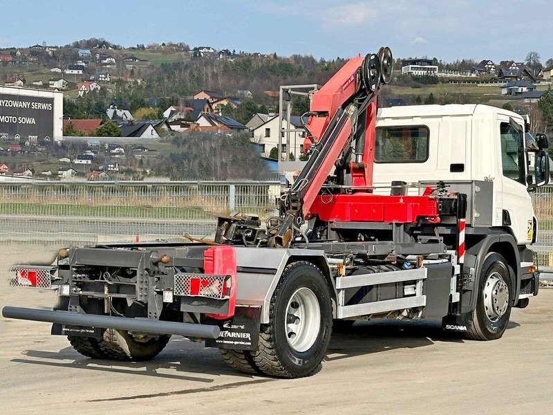 Scania P 250 * HMF 635 K2 + FUNK * TOPZUSTAND - قلابات, شاحنة كرين: صور 3 Scania P 250 * HMF 635 K2 + FUNK * TOPZUSTAND - قلابات, شاحنة كرين: صور 3