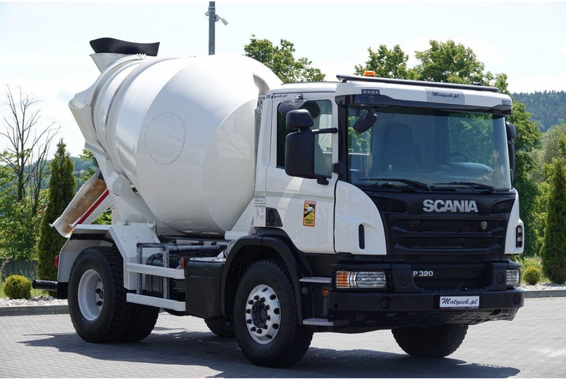 Scania P 320 / BETONOMIESZARKA / GRUSZKA /5 m3 / ALUFELGI / EURO 6 إيجار Scania P 320 / BETONOMIESZARKA / GRUSZKA /5 m3 / ALUFELGI / EURO 6: صور 9