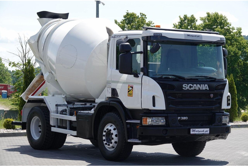 Scania P 320 / BETONOMIESZARKA / GRUSZKA /5 m3 / ALUFELGI / EURO 6 إيجار Scania P 320 / BETONOMIESZARKA / GRUSZKA /5 m3 / ALUFELGI / EURO 6: صور 11