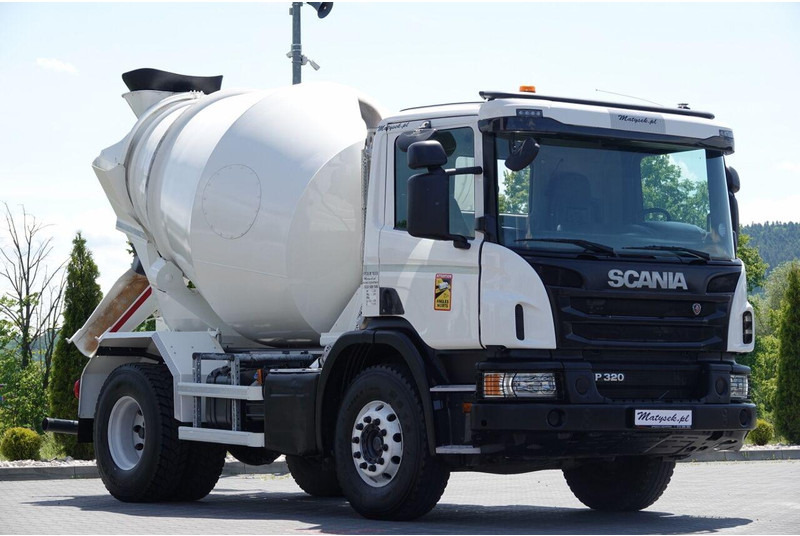 Scania P 320 / BETONOMIESZARKA / GRUSZKA /5 m3 / ALUFELGI / EURO 6 إيجار Scania P 320 / BETONOMIESZARKA / GRUSZKA /5 m3 / ALUFELGI / EURO 6: صور 10