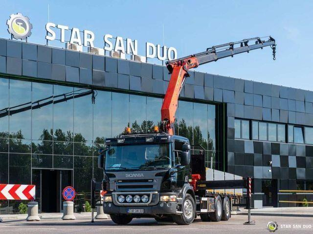 Scania P270 6x2 PALFINGER PK 20002 HDS Crane Rotator - شاحنات مسطحة, شاحنة كرين: صور 1 Scania P270 6x2 PALFINGER PK 20002 HDS Crane Rotator - شاحنات مسطحة, شاحنة كرين: صور 1