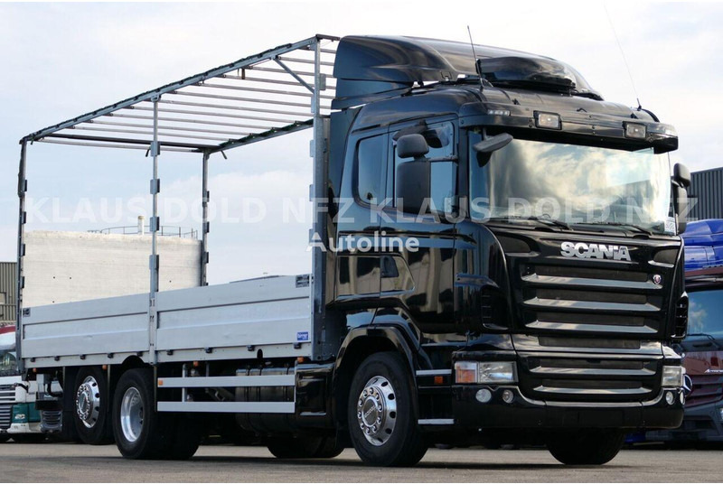 Scania R 580 6x2 Flatbed + Tail lift - شاحنات مسطحة: صور 2 Scania R 580 6x2 Flatbed + Tail lift - شاحنات مسطحة: صور 2