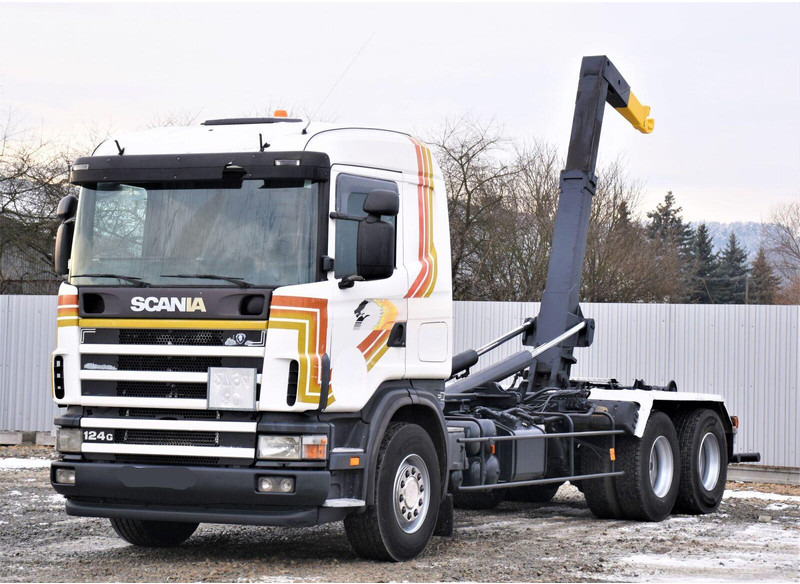 Scania R124 470 Abrollkipper * 6x2 * Motor Problem - شاحنة ذات الخطاف: صور 2 Scania R124 470 Abrollkipper * 6x2 * Motor Problem - شاحنة ذات الخطاف: صور 2