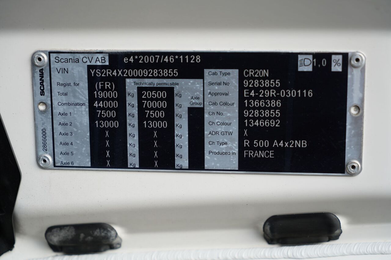 شاحنة جرار Scania R500: صور 39 شاحنة جرار Scania R500: صور 39