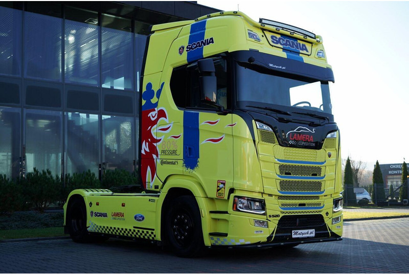 Scania S 520 / V8 / RETARDER / I-PARK COOL / FULL AIRMATIC / SKÓRY / - شاحنة جرار: صور 5 Scania S 520 / V8 / RETARDER / I-PARK COOL / FULL AIRMATIC / SKÓRY / - شاحنة جرار: صور 5