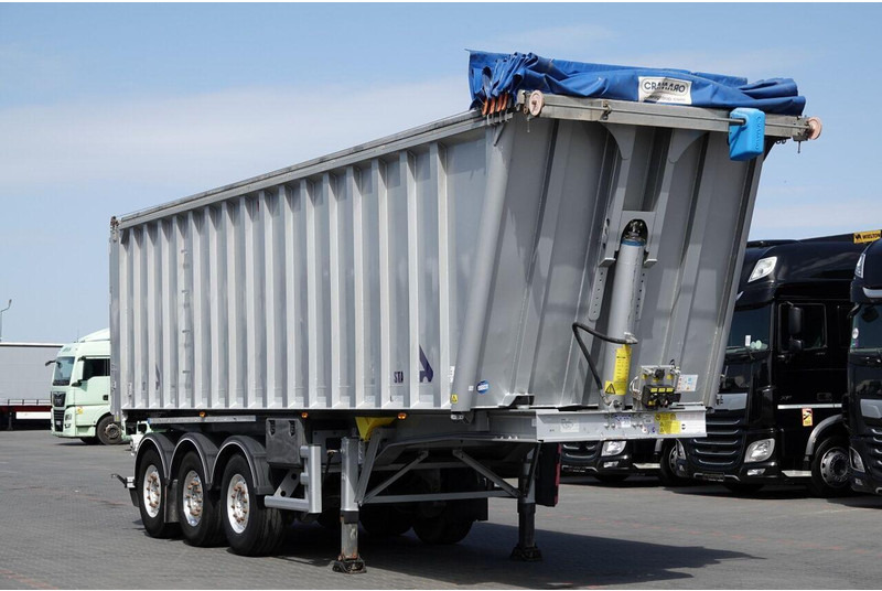 Stas WYWROTKA 43 m3 / ALUMINIOWA / OŚ PODNOSZONA / ALUFELGI - قلابة نصف مقطورة: صور 1 Stas WYWROTKA 43 m3 / ALUMINIOWA / OŚ PODNOSZONA / ALUFELGI - قلابة نصف مقطورة: صور 1