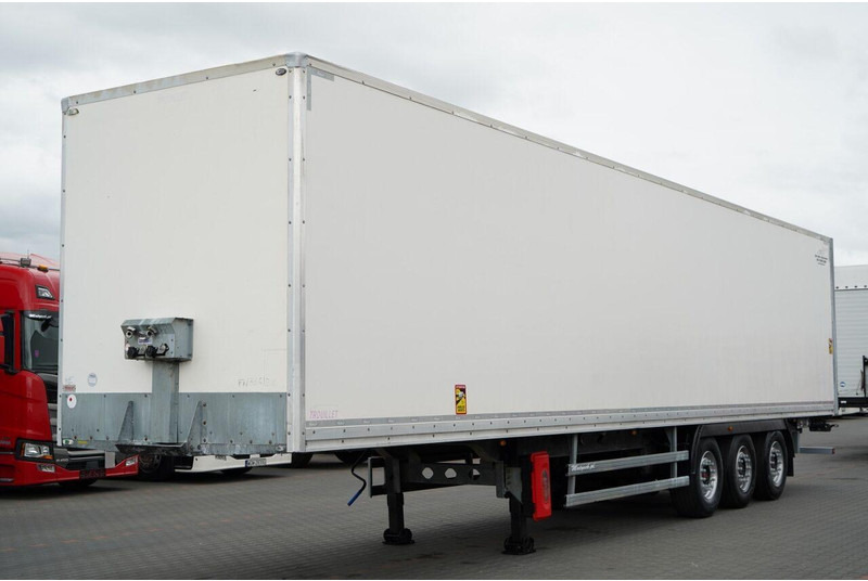 Trouillet KONTENER / KOFFER / DWIE OSIE PODNOSZONE / SAF / BARDZO MOCNA - بصندوق مغلق نصف مقطورة: صور 1 Trouillet KONTENER / KOFFER / DWIE OSIE PODNOSZONE / SAF / BARDZO MOCNA - بصندوق مغلق نصف مقطورة: صور 1