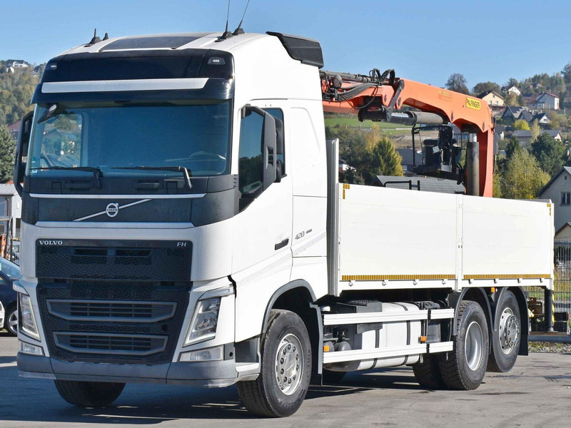 Volvo FH 420 - شاحنات مسطحة, شاحنة كرين: صور 4 Volvo FH 420 - شاحنات مسطحة, شاحنة كرين: صور 4
