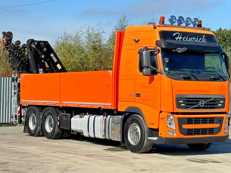 Volvo FH 460 * HIAB 377 E - 7 HIPRO + FUNK * 6x4 - شاحنات مسطحة, شاحنة كرين: صور 4 Volvo FH 460 * HIAB 377 E - 7 HIPRO + FUNK * 6x4 - شاحنات مسطحة, شاحنة كرين: صور 4