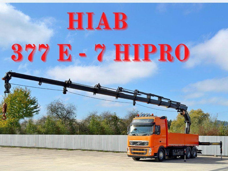 Volvo FH 460 * HIAB 377 E - 7 HIPRO + FUNK * 6x4 - شاحنات مسطحة, شاحنة كرين: صور 1 Volvo FH 460 * HIAB 377 E - 7 HIPRO + FUNK * 6x4 - شاحنات مسطحة, شاحنة كرين: صور 1