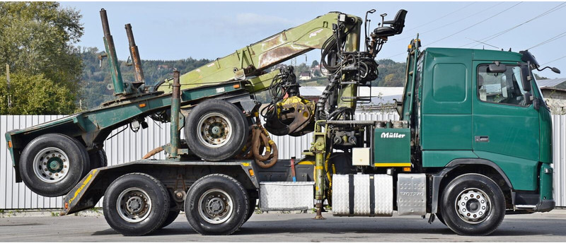 Volvo FH 500 * LOGLIFT F251 S80A + Anhänger /6x4 - شاحنة قطع الأشجار, شاحنة كرين: صور 4 Volvo FH 500 * LOGLIFT F251 S80A + Anhänger /6x4 - شاحنة قطع الأشجار, شاحنة كرين: صور 4