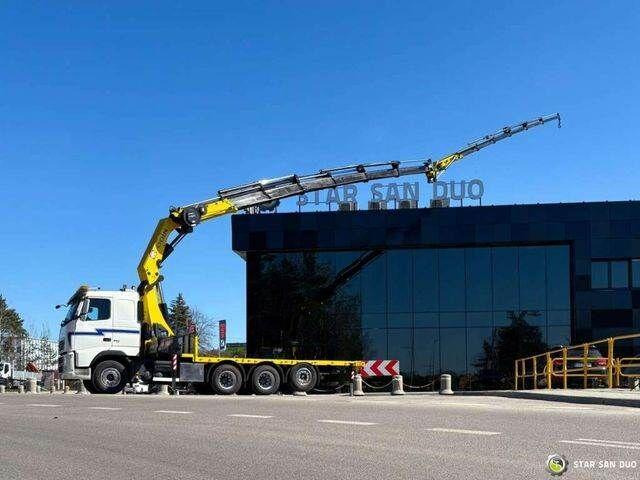 Volvo FH 520 8x4 HMF ODIN K6 EURO 5 FLY JIB Crane - شاحنات مسطحة, شاحنة كرين: صور 3 Volvo FH 520 8x4 HMF ODIN K6 EURO 5 FLY JIB Crane - شاحنات مسطحة, شاحنة كرين: صور 3