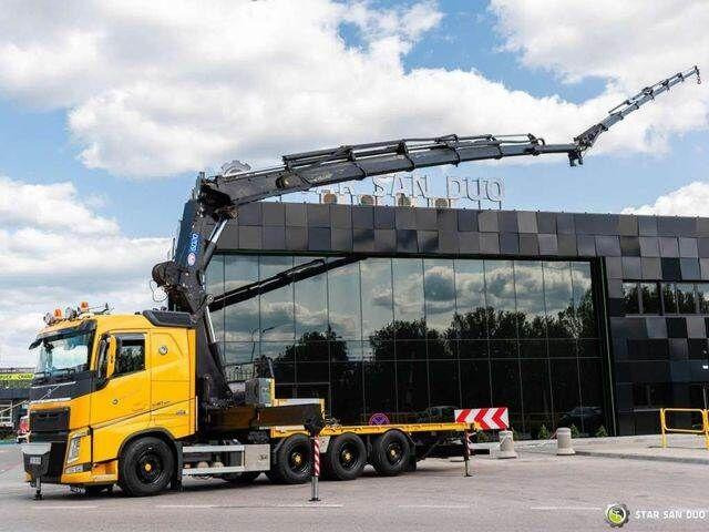 Volvo FH 540 8x4 HMF 6020 Fly Jib Winch - شاحنات مسطحة, شاحنة كرين: صور 4 Volvo FH 540 8x4 HMF 6020 Fly Jib Winch - شاحنات مسطحة, شاحنة كرين: صور 4