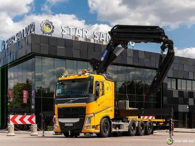 Volvo FH 540 8x4 HMF 6020 Fly Jib Winch - شاحنات مسطحة, شاحنة كرين: صور 5 Volvo FH 540 8x4 HMF 6020 Fly Jib Winch - شاحنات مسطحة, شاحنة كرين: صور 5