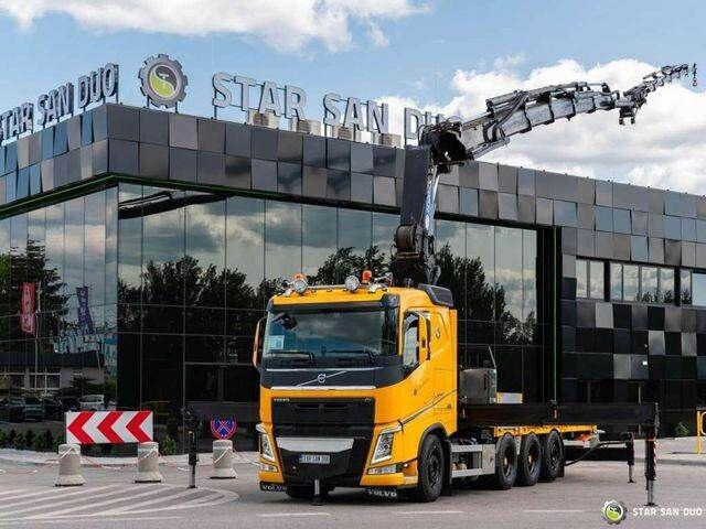 Volvo FH 540 8x4 HMF 6020 Fly Jib Winch - شاحنات مسطحة, شاحنة كرين: صور 1 Volvo FH 540 8x4 HMF 6020 Fly Jib Winch - شاحنات مسطحة, شاحنة كرين: صور 1