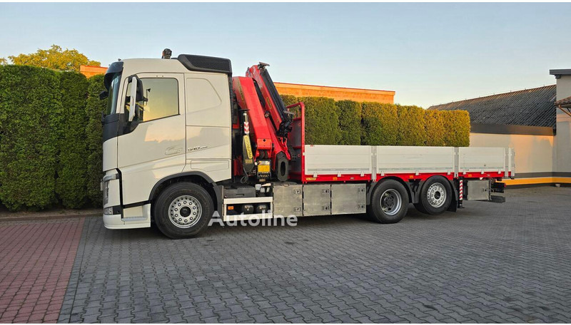 Volvo FH 540 - Flatbed+crane 6x2 - شاحنات مسطحة, شاحنة كرين: صور 3 Volvo FH 540 - Flatbed+crane 6x2 - شاحنات مسطحة, شاحنة كرين: صور 3