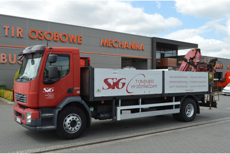 Volvo FL 18.280 Pallet Forks Rotator "22.5 5300 kg HDS AT - شاحنات مسطحة, شاحنة كرين: صور 2 Volvo FL 18.280 Pallet Forks Rotator "22.5 5300 kg HDS AT - شاحنات مسطحة, شاحنة كرين: صور 2