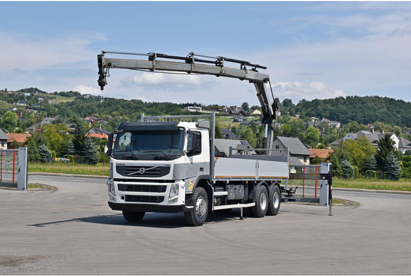 Volvo FM 370 - شاحنات مسطحة, شاحنة كرين: صور 2 Volvo FM 370 - شاحنات مسطحة, شاحنة كرين: صور 2