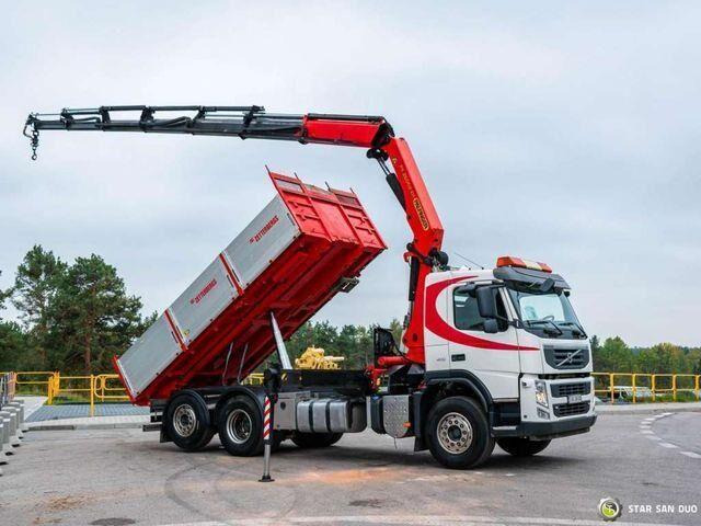 Volvo FM 410 6x2 PALFINGER PK 26002 EH Crane Tipper - قلابات, شاحنة كرين: صور 2 Volvo FM 410 6x2 PALFINGER PK 26002 EH Crane Tipper - قلابات, شاحنة كرين: صور 2