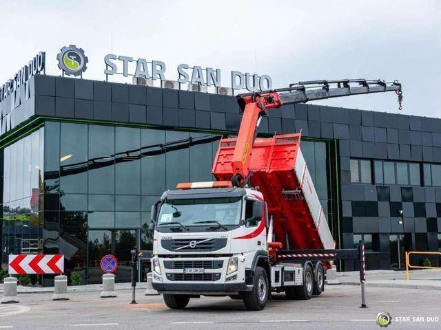 Volvo FM 410 6x2 PALFINGER PK 26002 EH Crane Tipper - قلابات, شاحنة كرين: صور 1 Volvo FM 410 6x2 PALFINGER PK 26002 EH Crane Tipper - قلابات, شاحنة كرين: صور 1