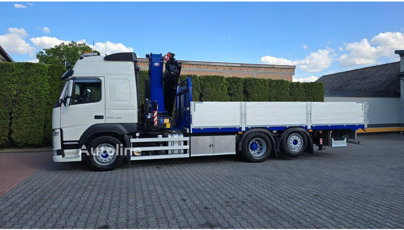 Volvo FM 500 - Flatbed+crane 6x2 - شاحنات مسطحة, شاحنة كرين: صور 3 Volvo FM 500 - Flatbed+crane 6x2 - شاحنات مسطحة, شاحنة كرين: صور 3