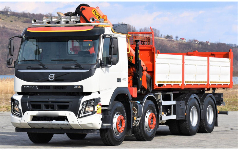 Volvo FMX 420 Kipper 6,20m *PK 1850 2 - SH B*FUNK/8x4 - قلابات, شاحنة كرين: صور 4 Volvo FMX 420 Kipper 6,20m *PK 1850 2 - SH B*FUNK/8x4 - قلابات, شاحنة كرين: صور 4