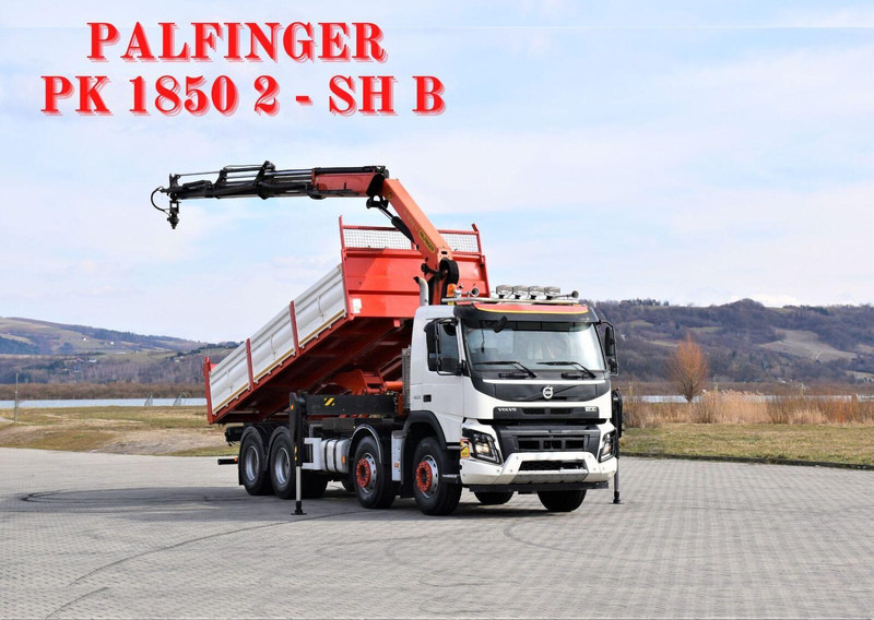 Volvo FMX 420 Kipper 6,20m *PK 1850 2 - SH B*FUNK/8x4 - قلابات, شاحنة كرين: صور 1 Volvo FMX 420 Kipper 6,20m *PK 1850 2 - SH B*FUNK/8x4 - قلابات, شاحنة كرين: صور 1