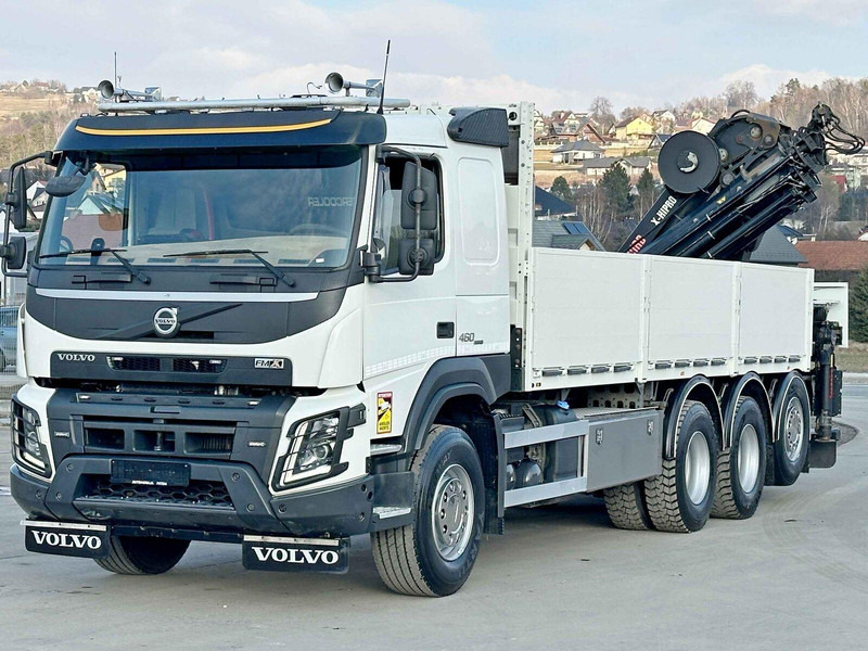 Volvo FMX 460 HIAB X - HIPRO 302 EP - 5 + FUNK/ 8x4 - شاحنات مسطحة, شاحنة كرين: صور 4 Volvo FMX 460 HIAB X - HIPRO 302 EP - 5 + FUNK/ 8x4 - شاحنات مسطحة, شاحنة كرين: صور 4