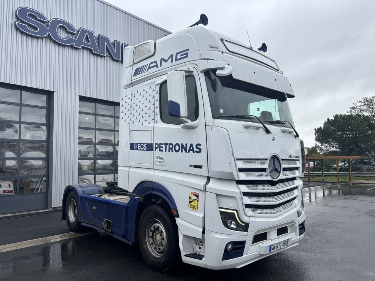 MERCEDES-BENZ ACTROS 1858 - شاحنة جرار: صور 3 MERCEDES-BENZ ACTROS 1858 - شاحنة جرار: صور 3