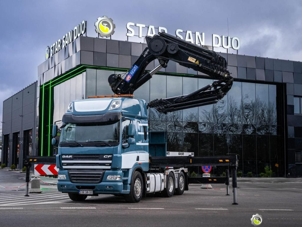 DAF CF 460 6x2 HMF 6020 HDS Crane Fly Jib 5th DAF CF 460 6x2 HMF 6020 HDS Crane Fly Jib 5th - شاحنة جرار: صور 3 DAF CF 460 6x2 HMF 6020 HDS Crane Fly Jib 5th DAF CF 460 6x2 HMF 6020 HDS Crane Fly Jib 5th - شاحنة جرار: صور 3
