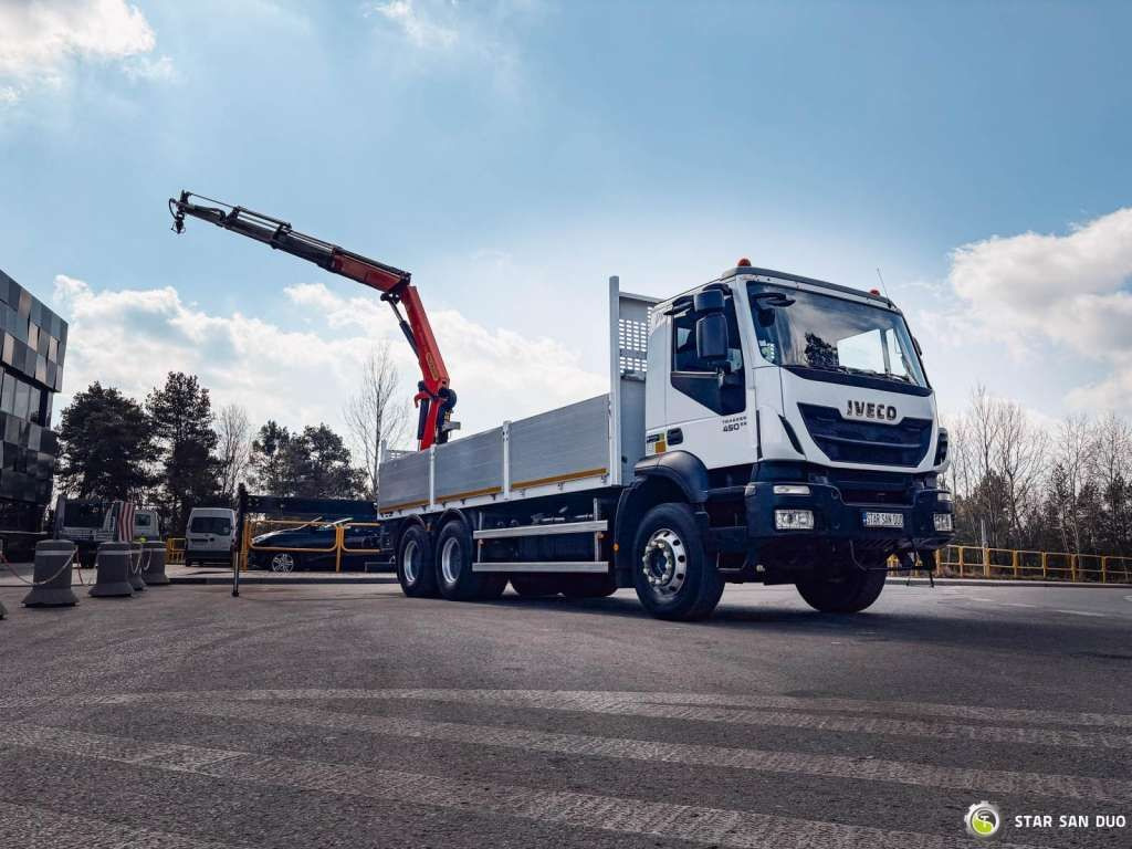 Iveco TRAKKER 450 6x4 PALFINGER PK 18502 SH Rotator - شاحنة كرين: صور 4 Iveco TRAKKER 450 6x4 PALFINGER PK 18502 SH Rotator - شاحنة كرين: صور 4