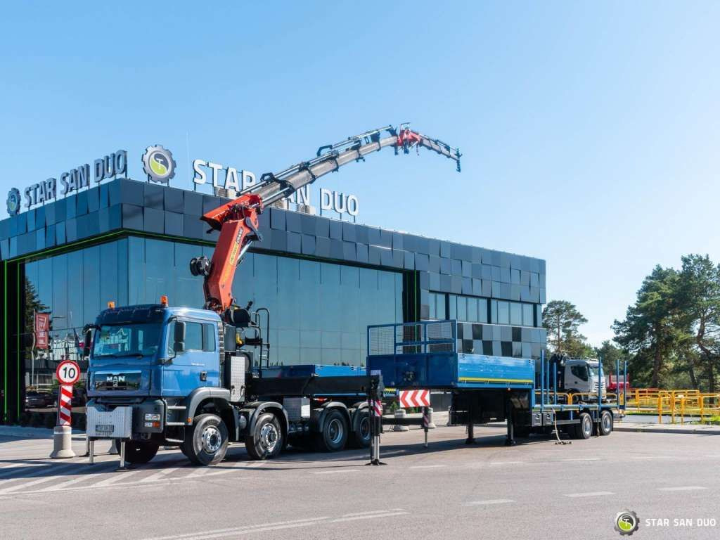 MAN TGA 35.440 8X6H PALFINGER 60002 Semi-trailer - شاحنة جرار: صور 3 MAN TGA 35.440 8X6H PALFINGER 60002 Semi-trailer - شاحنة جرار: صور 3