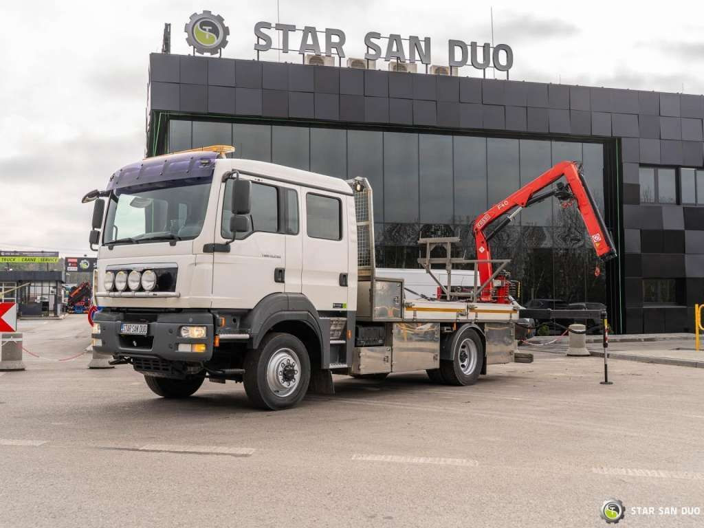 MAN TGM 13.290 4x4 FASSI F40B22 Crane Camper DOKA - شاحنة كرين: صور 1 MAN TGM 13.290 4x4 FASSI F40B22 Crane Camper DOKA - شاحنة كرين: صور 1
