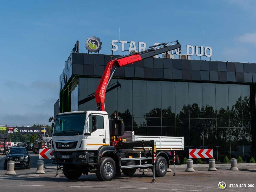 MAN TGM 18.250 4x4 Fassi F215A.0.23 Active HDS Cran - شاحنة كرين: صور 5 MAN TGM 18.250 4x4 Fassi F215A.0.23 Active HDS Cran - شاحنة كرين: صور 5