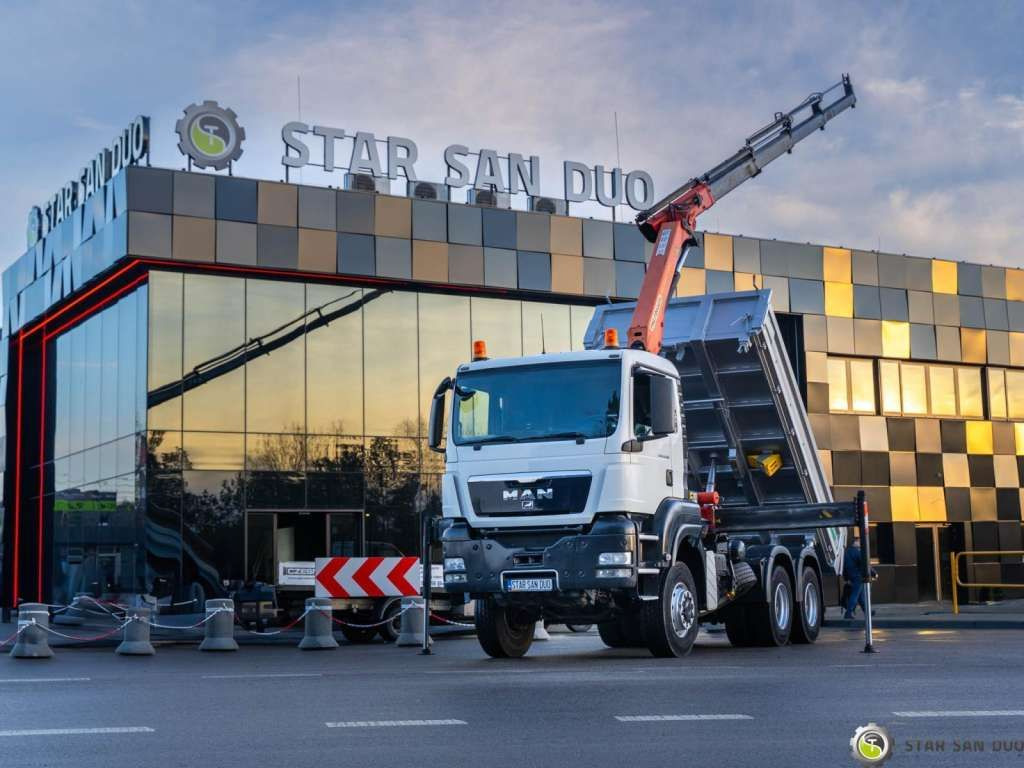 MAN TGS 26.360 6x6 PALFINGER PK 18001 EH Crane Kipe - قلابات: صور 4 MAN TGS 26.360 6x6 PALFINGER PK 18001 EH Crane Kipe - قلابات: صور 4
